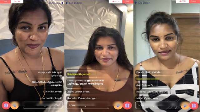 Viral Mallu Makeup Artist Reshma – Premium Live Showing Video Watch