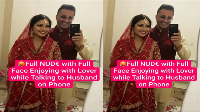 Talking to Husband on Phone – Horny Wife Oyo Receptionist Massage – Enjoying with Two Friends Viral Pron Video