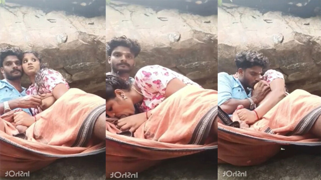 Beautiful Tamil Couple Blowjob – in Hidden Place Record