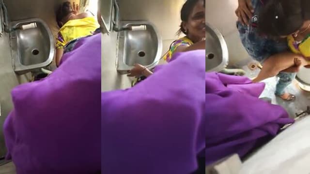 Train Toilet Desi Sex – Village Lovers Viral Video