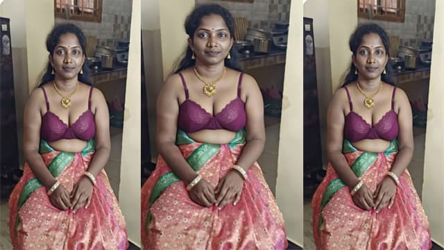 Tamil Rich Bhabhi Nude Captured Secretly By Devar