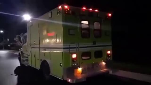 Blonde Paramedic Co worker fucking ambulance