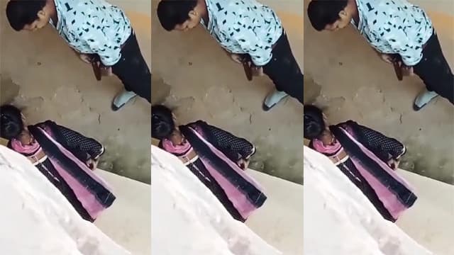 Uncle Girl Behind The Bus Stop On Highway Hard Fuck MMS
