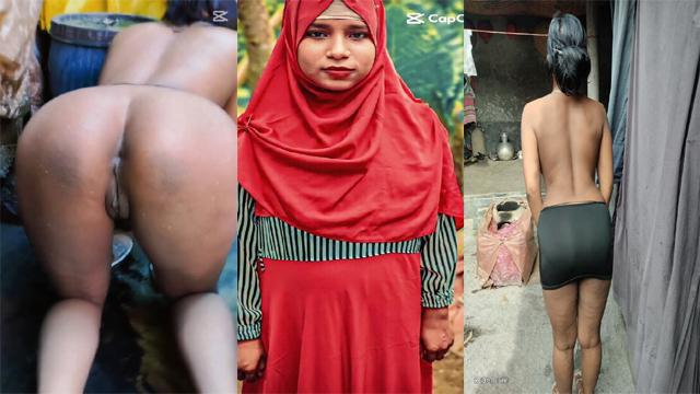 Mallu Lusty Niqabi Village Wife Threesome Fucking