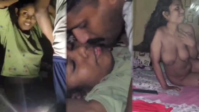 Mallu Young Wife Threesome Fucked Shared With Friend