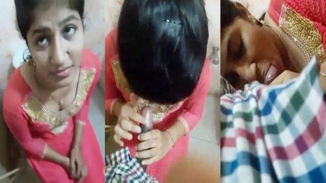 Mallu Babe Sucking Thick Desi Cock Viral MMS
