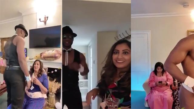 Multiple NRI Milf’s Entertaining With BBC Stripper Hard
