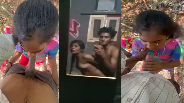 Tamil Cousin Teen Brother & Sister Outdoor Mms Fucking