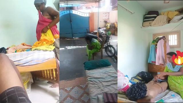 Real Tamil Maid Aunty Son Affair Leaked Porn