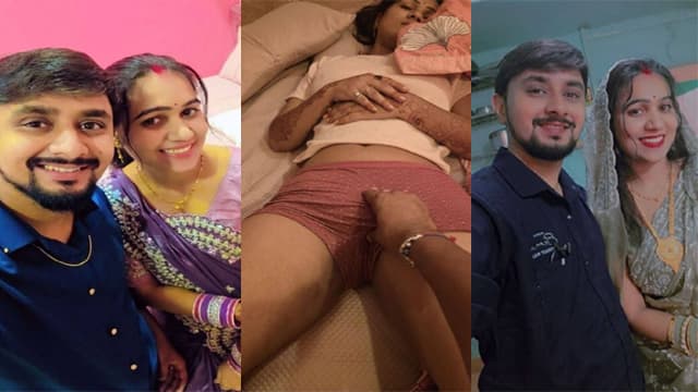 Beautiful Newly Wed Bhabi Hard Doggy Fuck