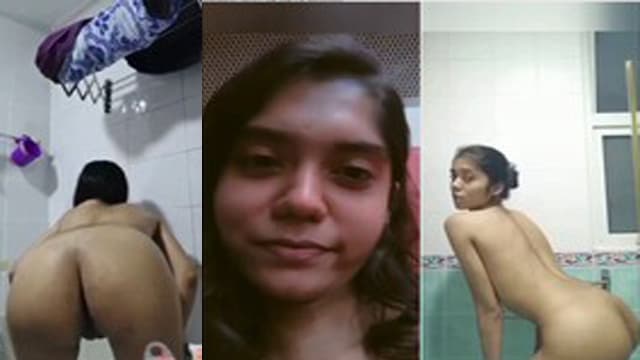Beautiful Sexy Slim Tamil Girl Twerking And BigAss Showing Clip