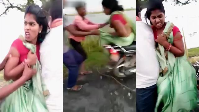 Couple has outdoor sex caught by village People Mangal