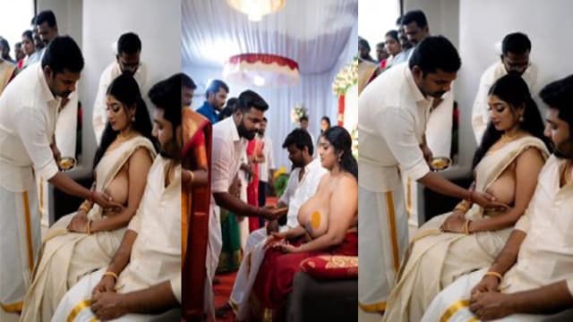 Malayalam Woman Performing A Ritual Involving Breast Fondling – Ai Sex Video New
