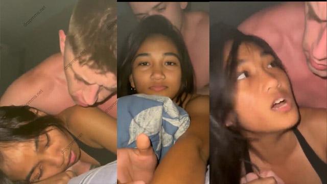 Slim NRI Babe White BF Behind Fuck Recording