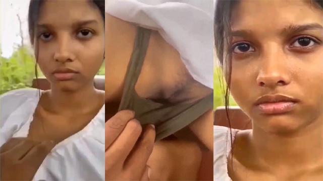 School Girl Rubbing & Pussy Outdoor By Friend