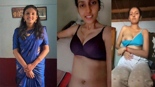 Sexy Mallu Slim Girl Big Tits Saree Nudes MMS
