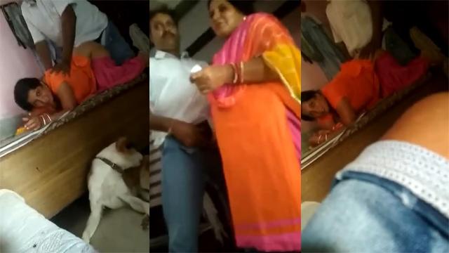 Telugu Mother Gets Fucked by Another Man In Front of Her Guest