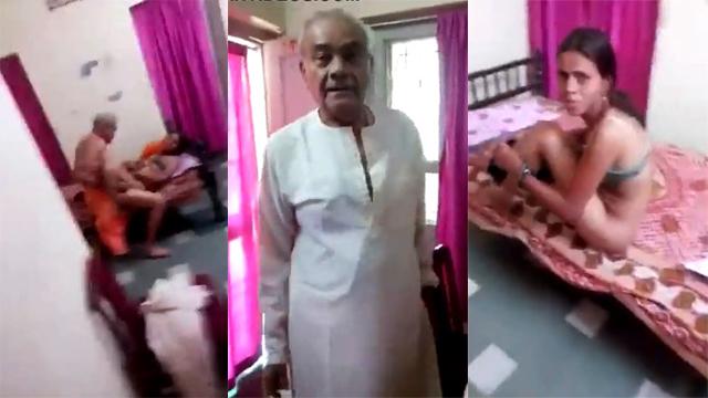 Old Indian Pundit Fucking Teen Girl Video